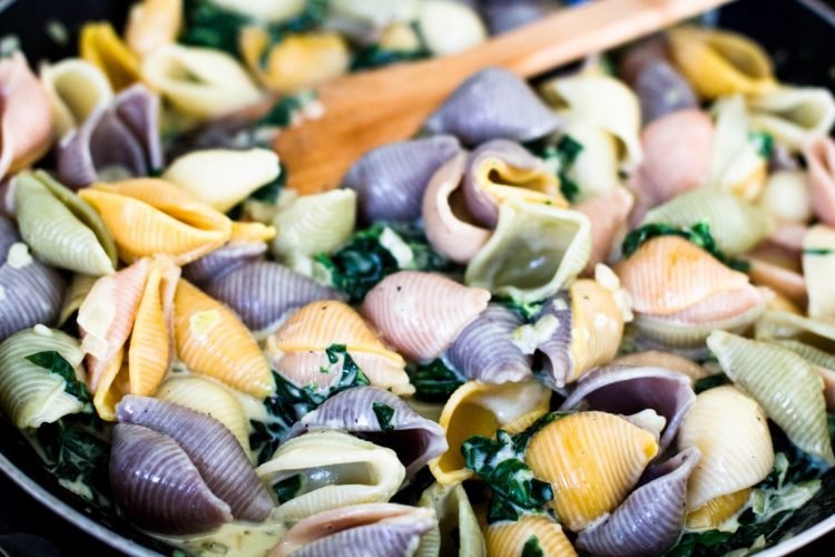 Pasta-mit-Spinat-und-Gorgonzola-Rezept-8