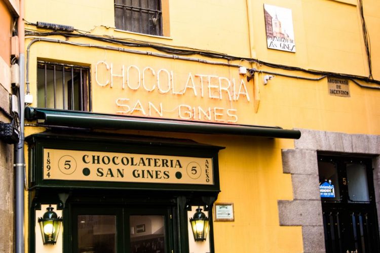 Chocolateria-Churreria-Spanien