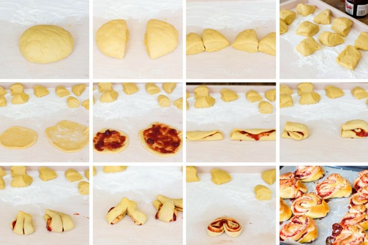 Hefegebäck-in-Herzform-mit-Erdbeer-Marmeladen-Füllung-Rezept-22