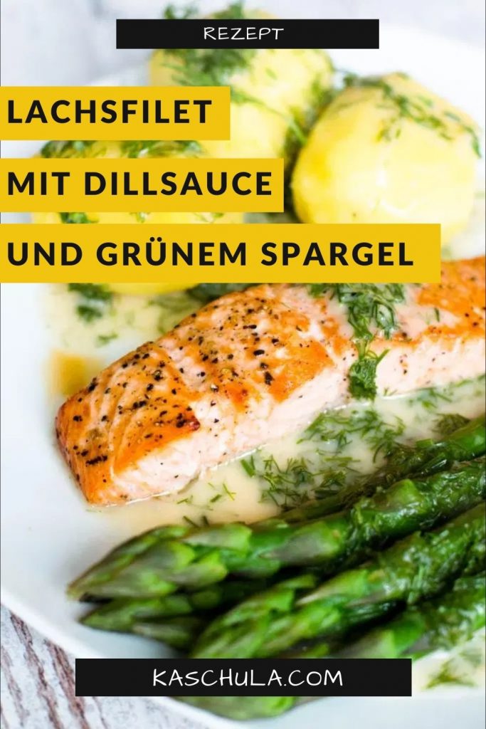 Rezept Lachsfilet mit grünem Spargel