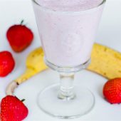 Bananen Erdbeer Shake