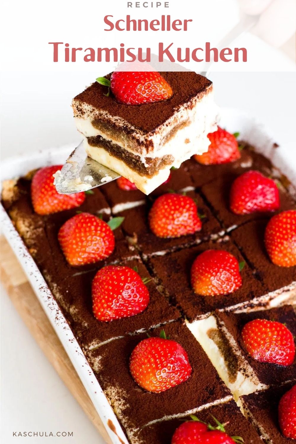 schneller Tiramisu Kuchen Rezept