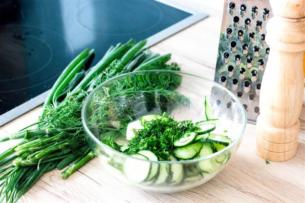 Polnischer Gurkensalat Mizeria Rezept