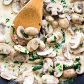 Champignon Sahnesauce Rezept
