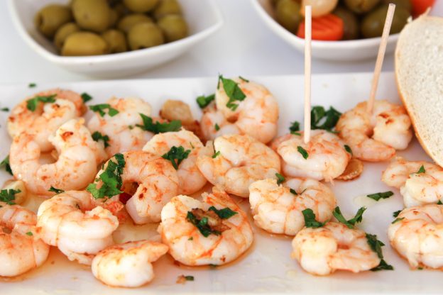 Gambas al Ajillo Knoblauchgarnelen