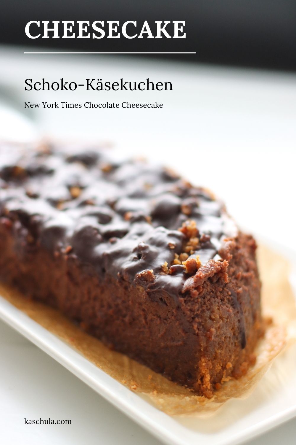 Schoko Käsekuchen - Chocolate Cheesecake