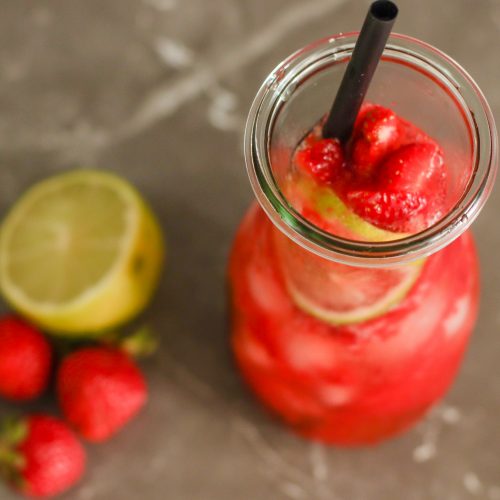 Erdbeer Mojito Limonade