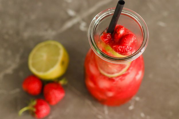 Erdbeer Mojito Limonade